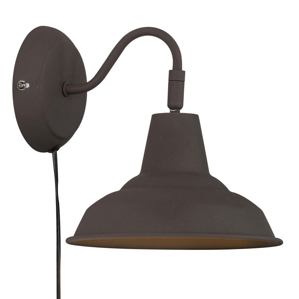 Nordlux ANDY Wandleuchte Braun, 1-flammig main product photo