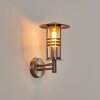 Forli Aussenwandleuchte Edelstahl, Transparent, Klar, 1-flammig