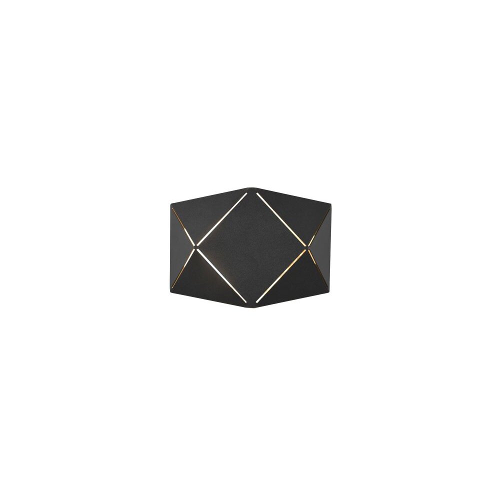 Trio Leuchten ZANDOR Wandleuchte LED Schwarz, 1-flammig main product photo