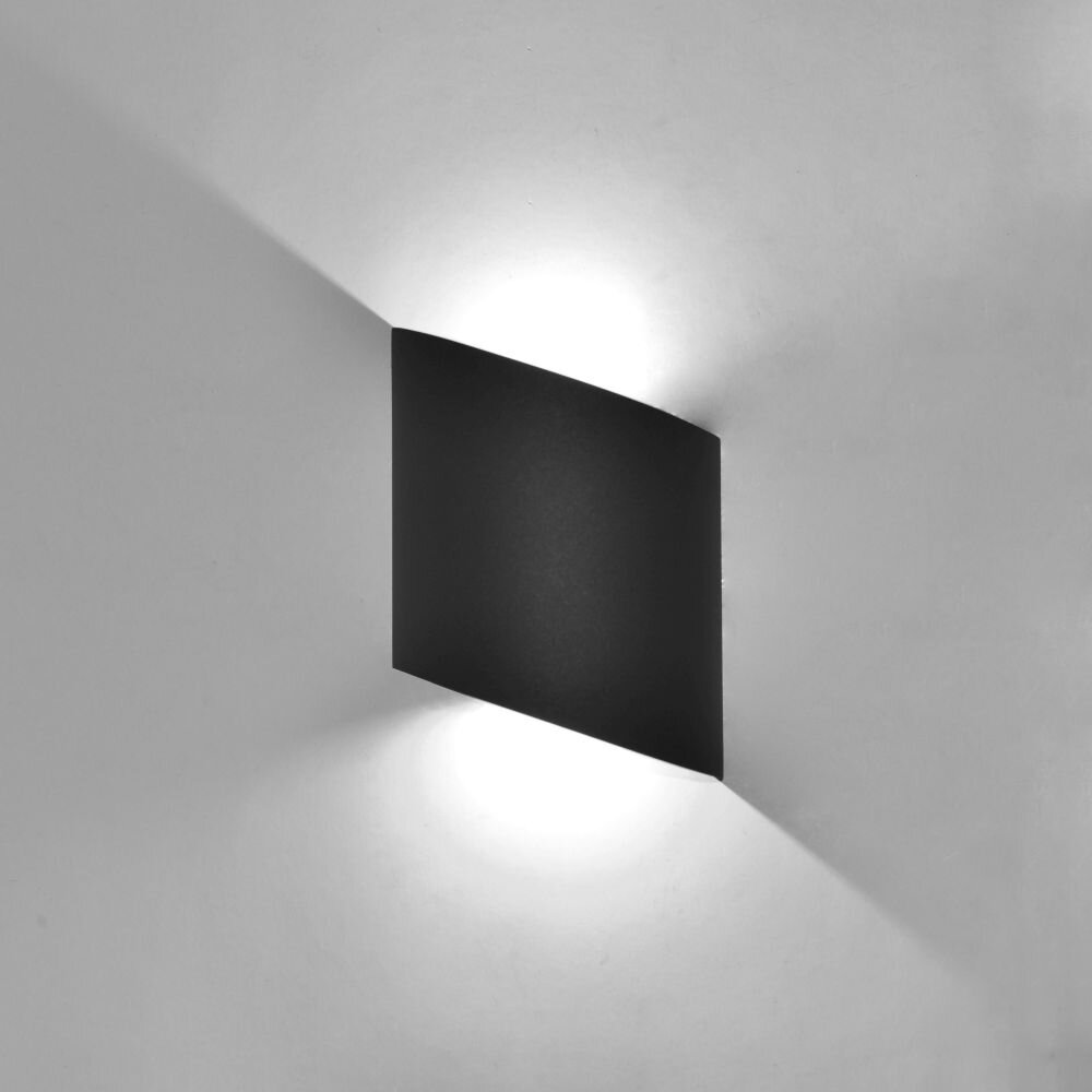 Mantra SOCHI Außenwandleuchte LED Grau, 1-flammig main product photo