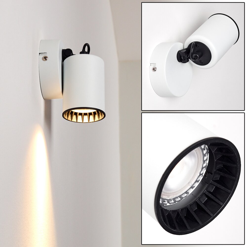 Kullaberg Wandleuchte Weiß, 1-flammig main product photo