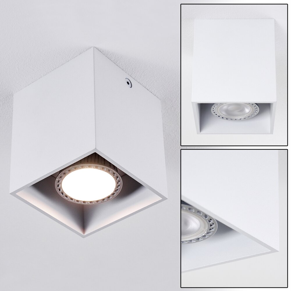 Awuna Deckenleuchte Weiß, 1-flammig main product photo