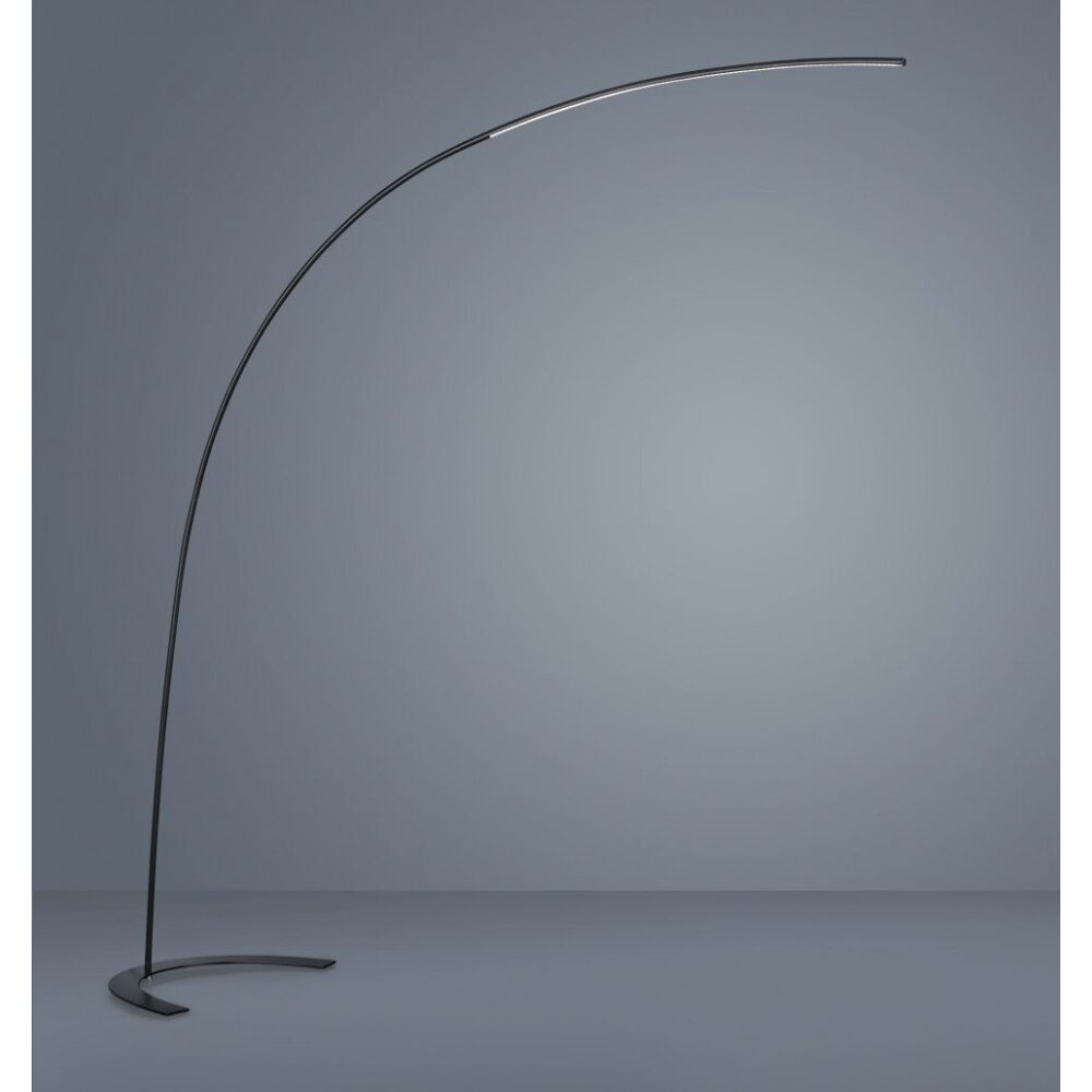 Trio Leuchten SHANGHAI Bogenleuchte LED Schwarz, 1-flammig main product photo