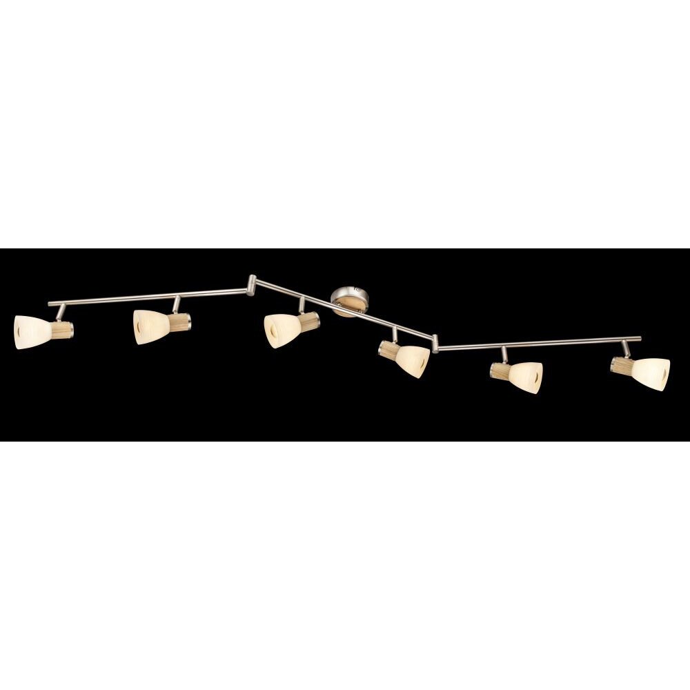 Globo GYLFI Deckenstrahler Nickel-Matt, 6-flammig main product photo