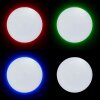 Brilliant Edna Deckenleuchte LED Chrom, 1-flammig, Fernbedienung, Farbwechsler