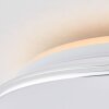 Brilliant Edna Deckenleuchte LED Chrom, 1-flammig, Fernbedienung, Farbwechsler