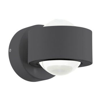 Eglo ONO 2 Wandleuchte LED Anthrazit, 2-flammig