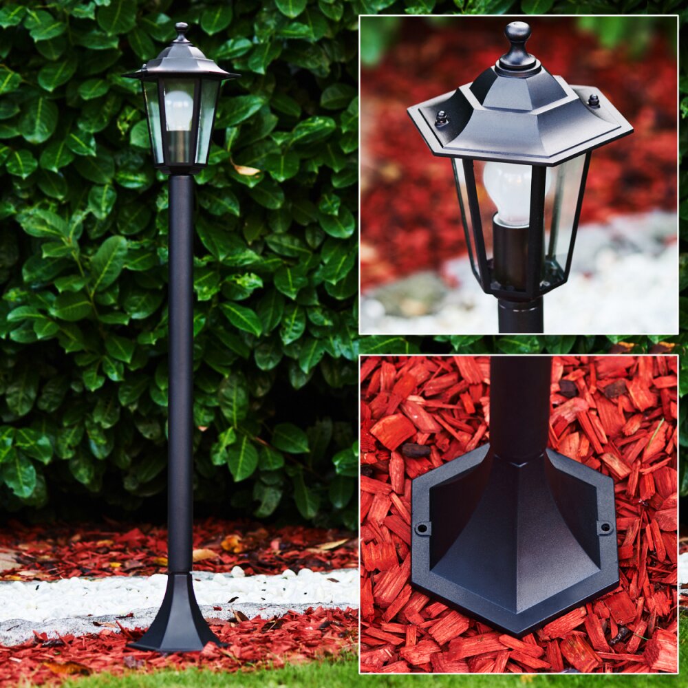 Valtimo Wegeleuchte Schwarz, 1-flammig main product photo