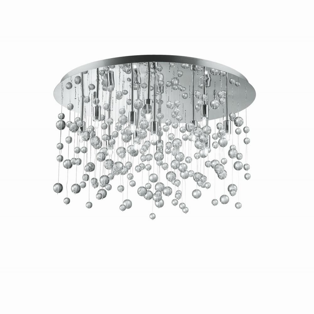 Ideal Lux NEVE Deckenleuchte Chrom, 12-flammig main product photo