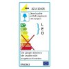 Trio Leuchten CLAPTON Deckenleuchte LED Aluminium, Chrom, Edelstahl, 3-flammig