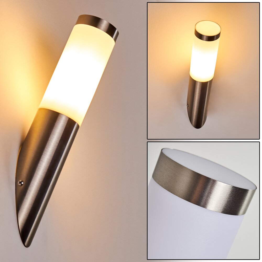 Norburg Außenwandleuchte Edelstahl, 1-flammig main product photo