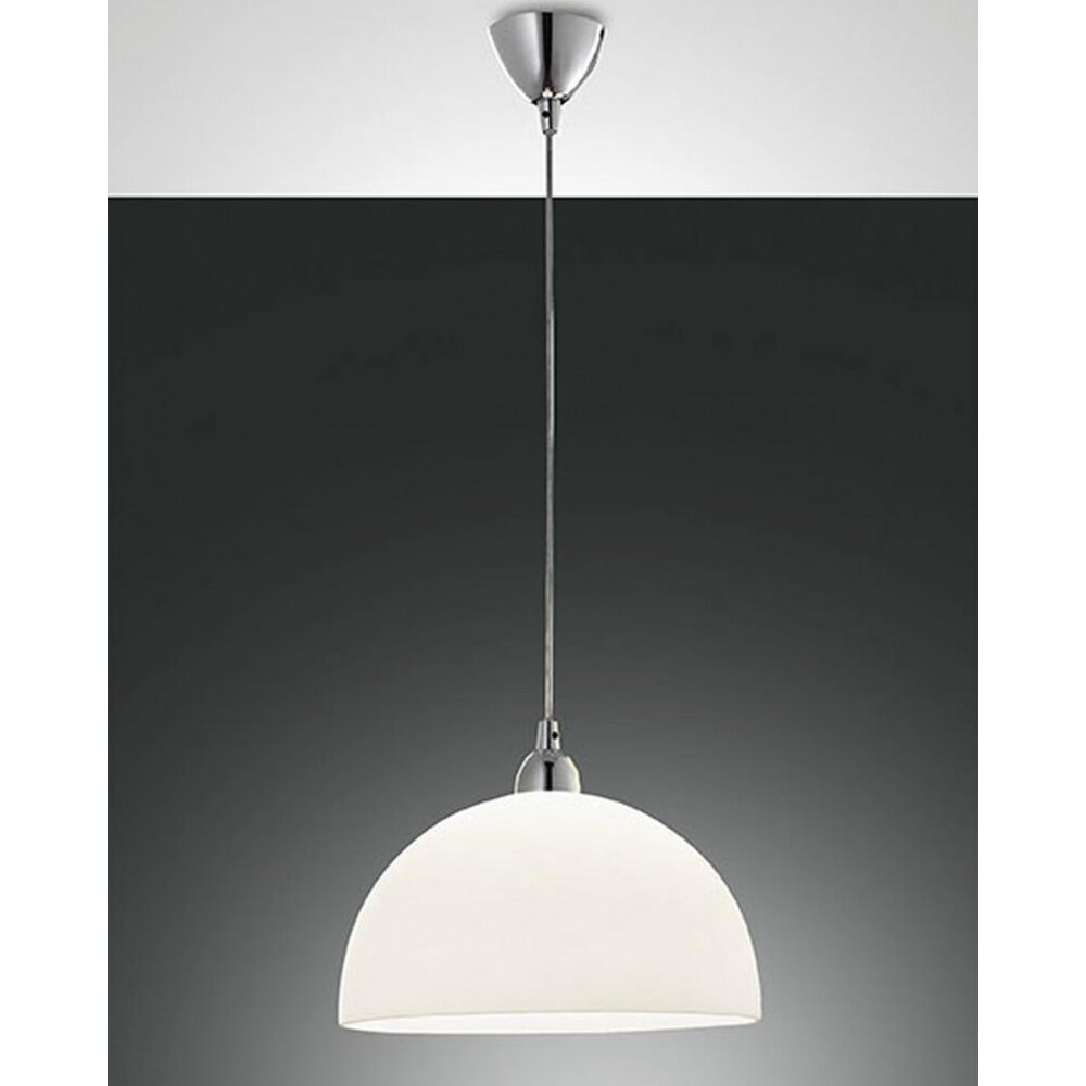 Fabas Luce NICE Hängeleuchte Chrom, 1-flammig main product photo