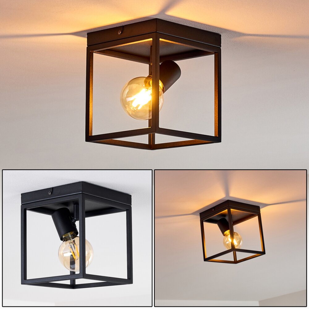 Ryssby Deckenleuchte Schwarz, 1-flammig main product photo