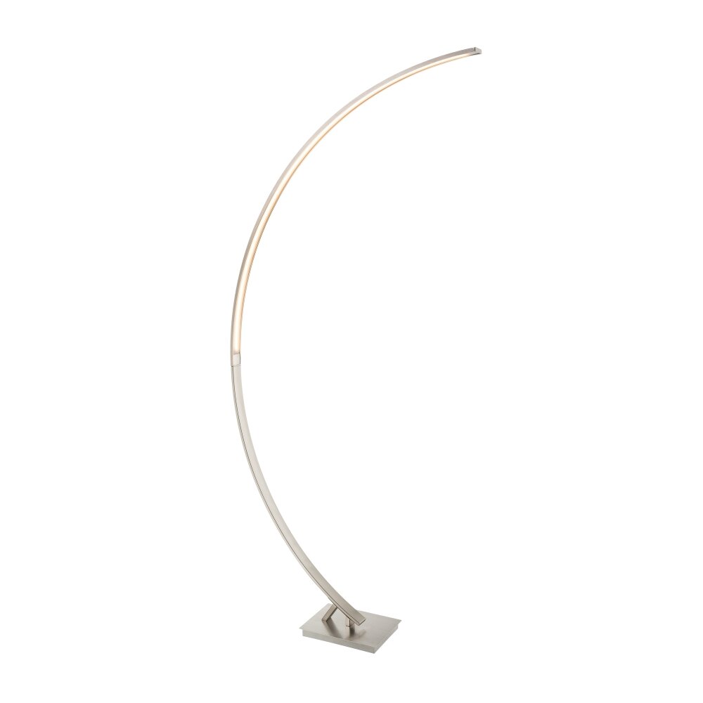 Globo SAHARA Stehleuchte LED Nickel-Matt, 1-flammig main product photo