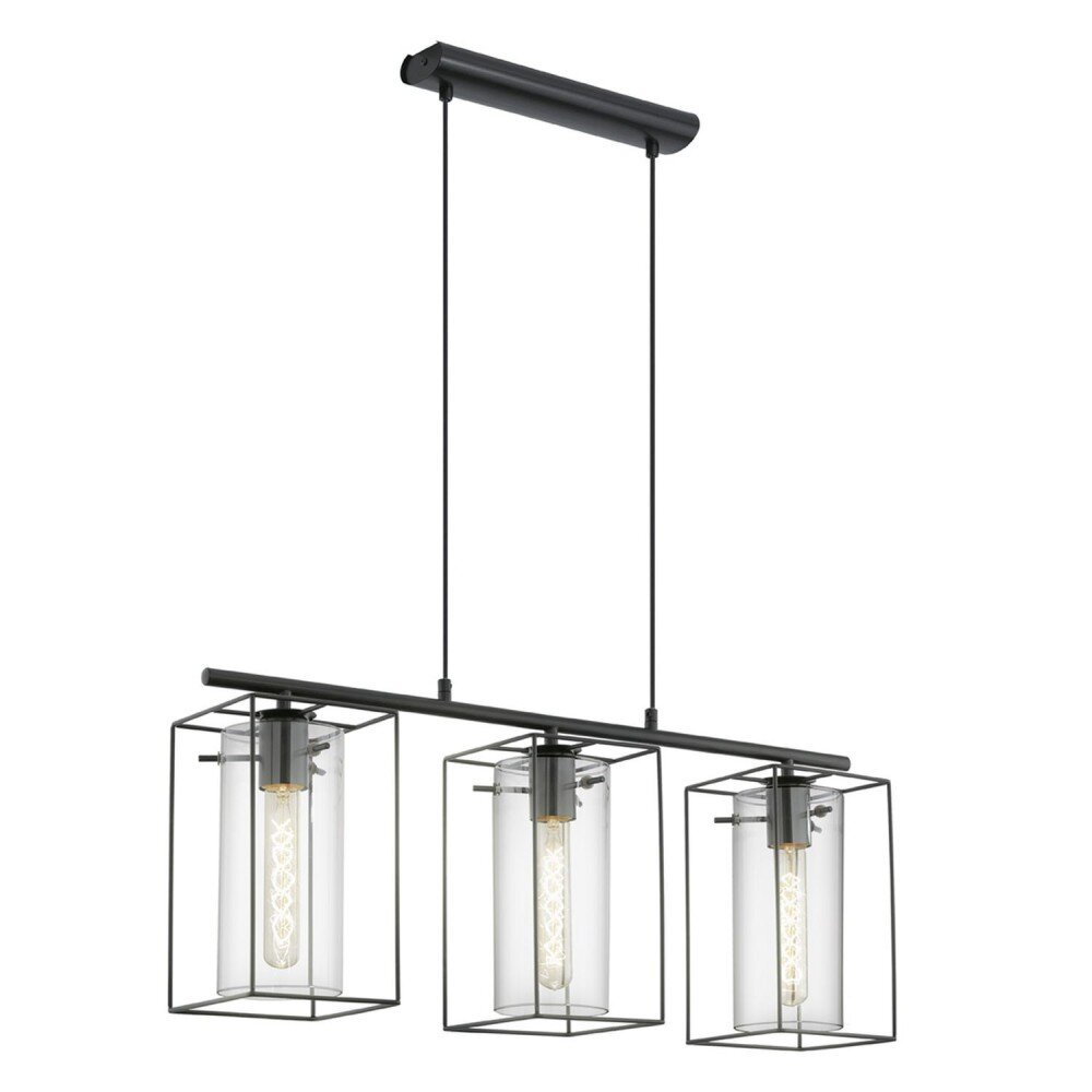 Eglo LONCINO Pendelleuchte Schwarz, 3-flammig main product photo