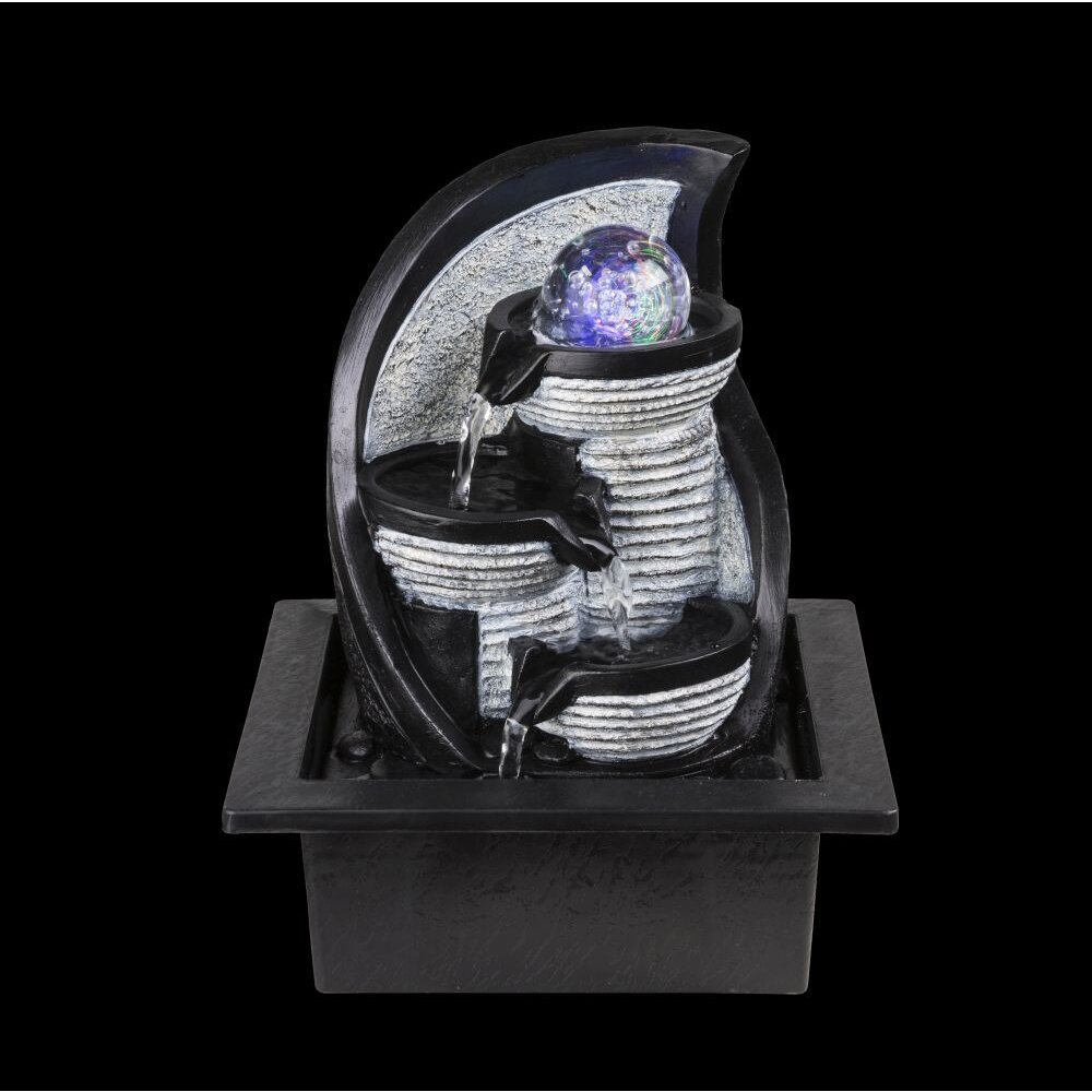 Globo ALBERT Brunnen LED Grau, 4-flammig, Farbwechsler main product photo
