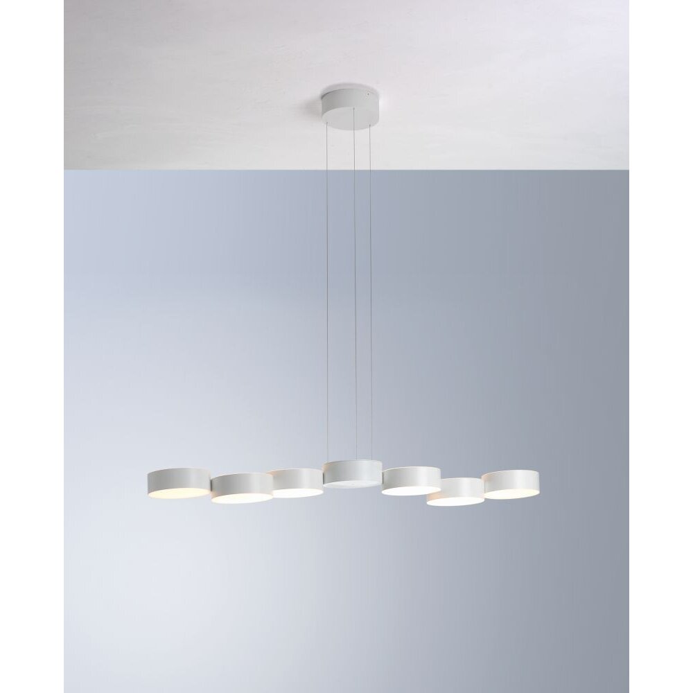 Bopp TOUCH Pendelleuchte LED Weiß, 6-flammig main product photo