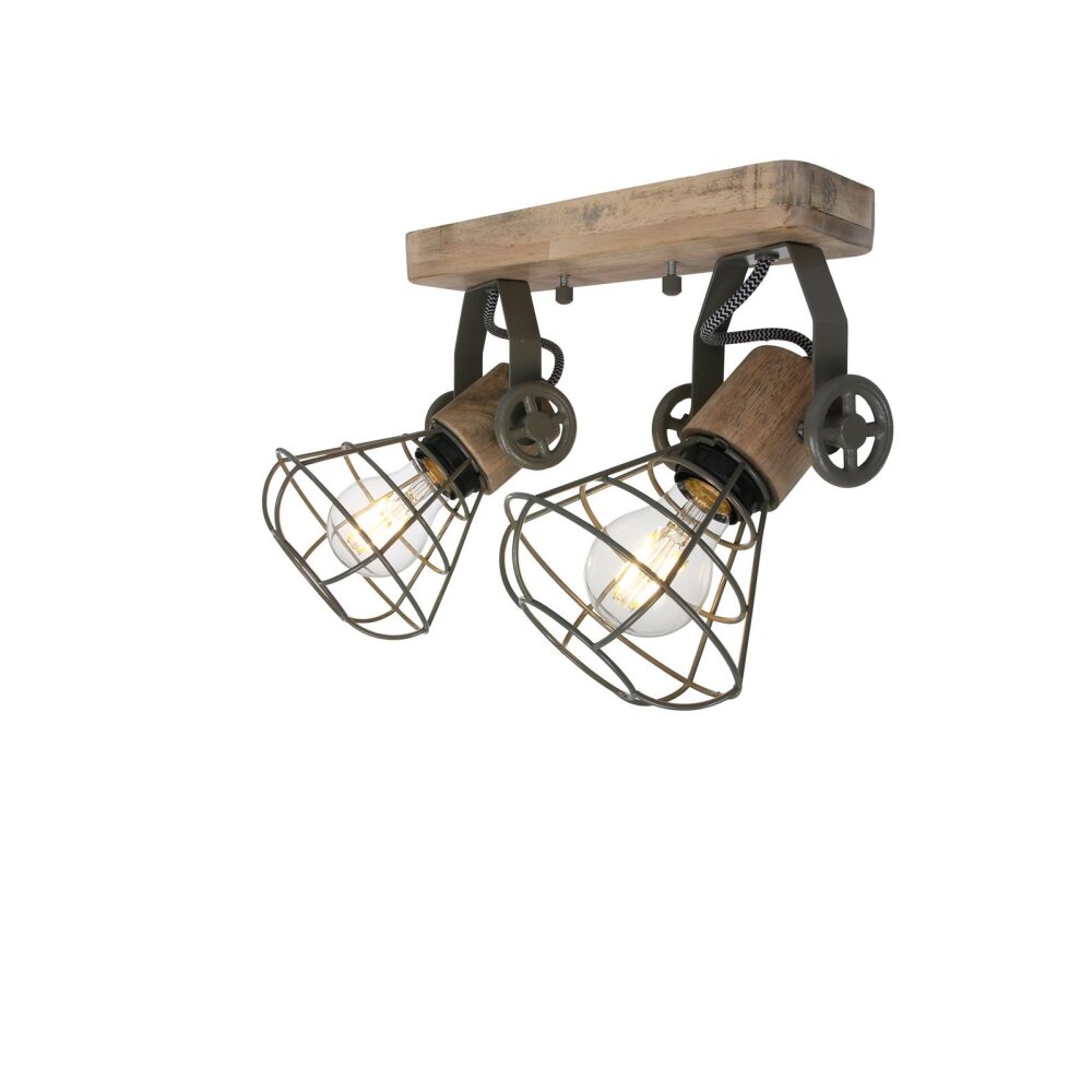 Anne Lighting ANNE Deckenstrahler Grün, 2-flammig main product photo
