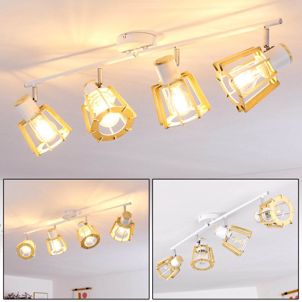 Rieti Deckenleuchte Weiß, 4-flammig main product photo