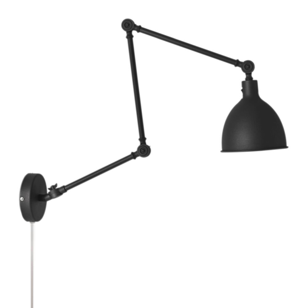By Rydens Bazar Wandleuchte Schwarz, 1-flammig main product photo