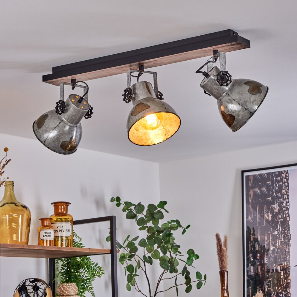 Hora Deckenleuchte Silber, 3-flammig main product photo