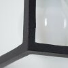Murto Außenwandleuchte Schwarz, 1-flammig
