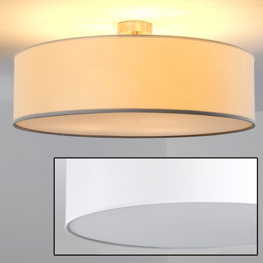 Foggia Deckenleuchte Weiß, 3-flammig main product photo