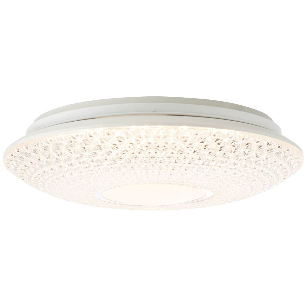 Brilliant Lucian Deckenleuchte LED Weiß, 1-flammig, Fernbedienung, Farbwechsler main product photo