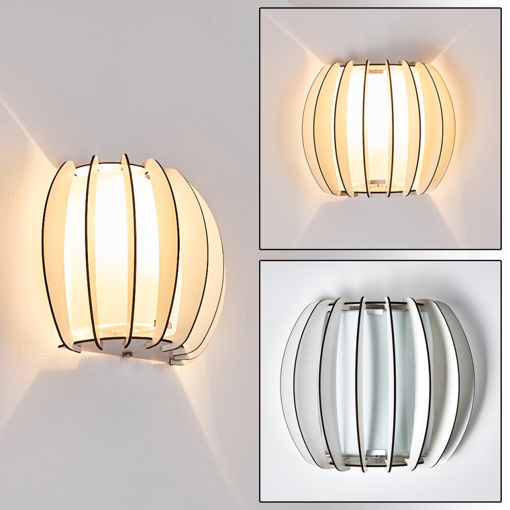 Valkom Wandleuchte Weiß, 1-flammig main product photo