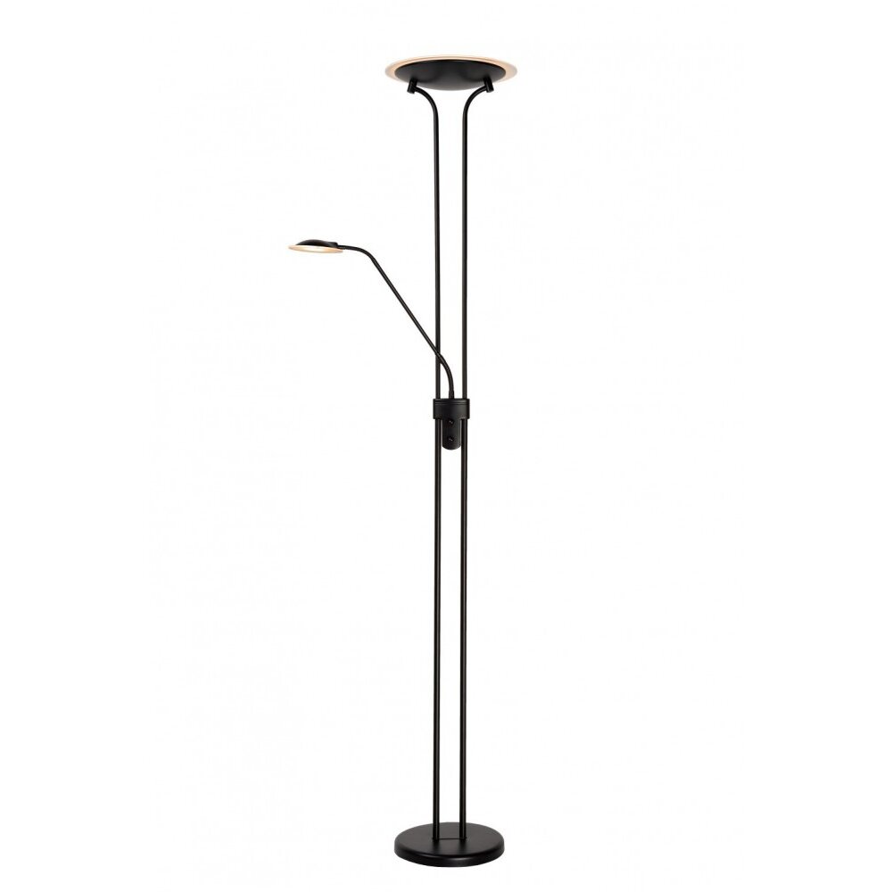 Lucide CHAMPION Stehleuchte LED Schwarz, 2-flammig main product photo