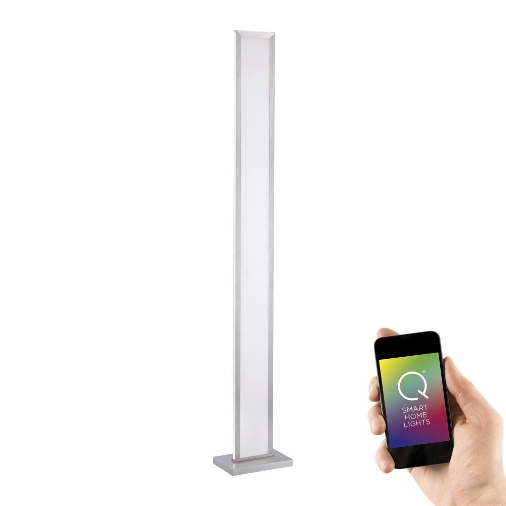 Paul Neuhaus Q-ROSA Stehleuchte LED Edelstahl, 1-flammig, Fernbedienung main product photo
