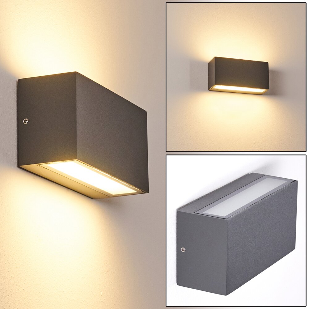 Duluth Außenwandleuchte LED Anthrazit, 1-flammig main product photo