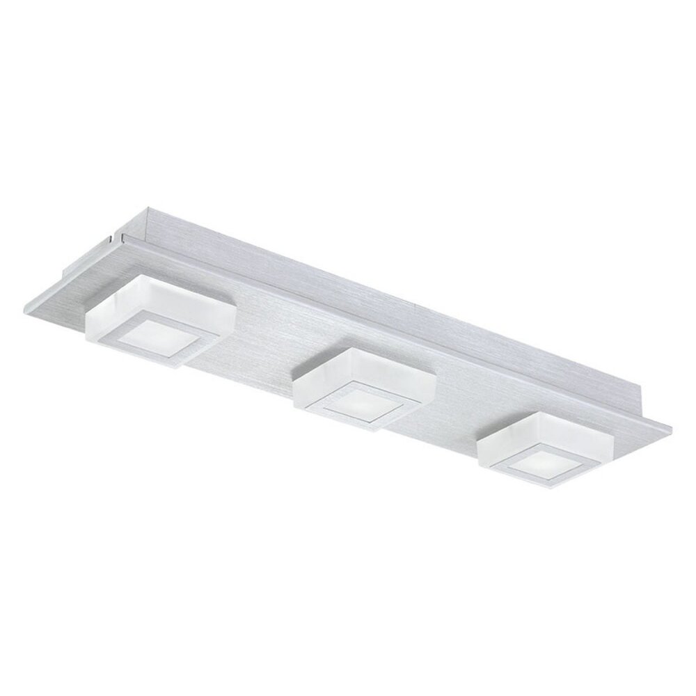 Eglo MASIANO Wand- und Deckenleuchte LED Aluminium, 3-flammig main product photo