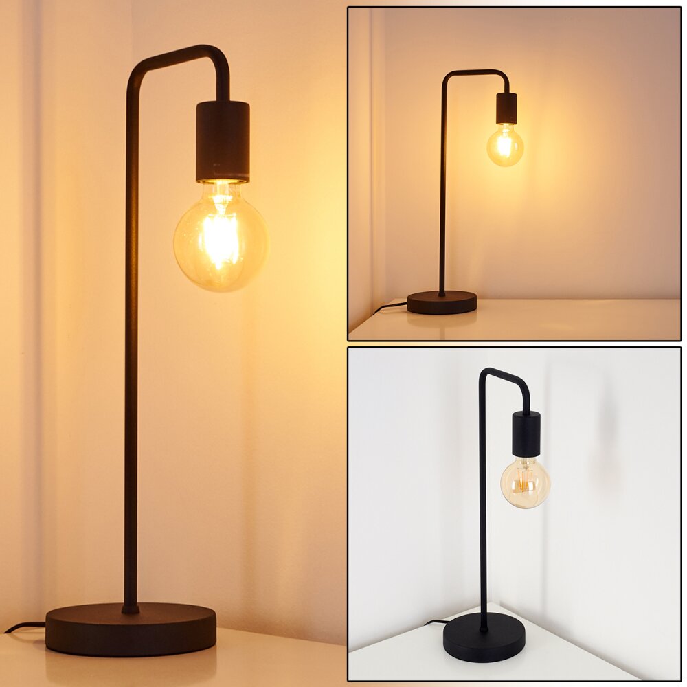 Valocolla Tischleuchte Schwarz, 1-flammig main product photo