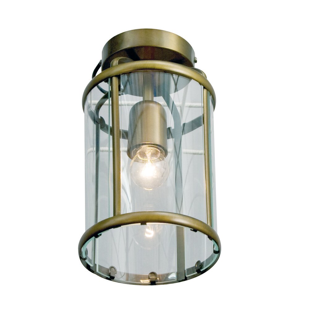 Steinhauer Pimpernel Deckenleuchte Bronze, 1-flammig main product photo