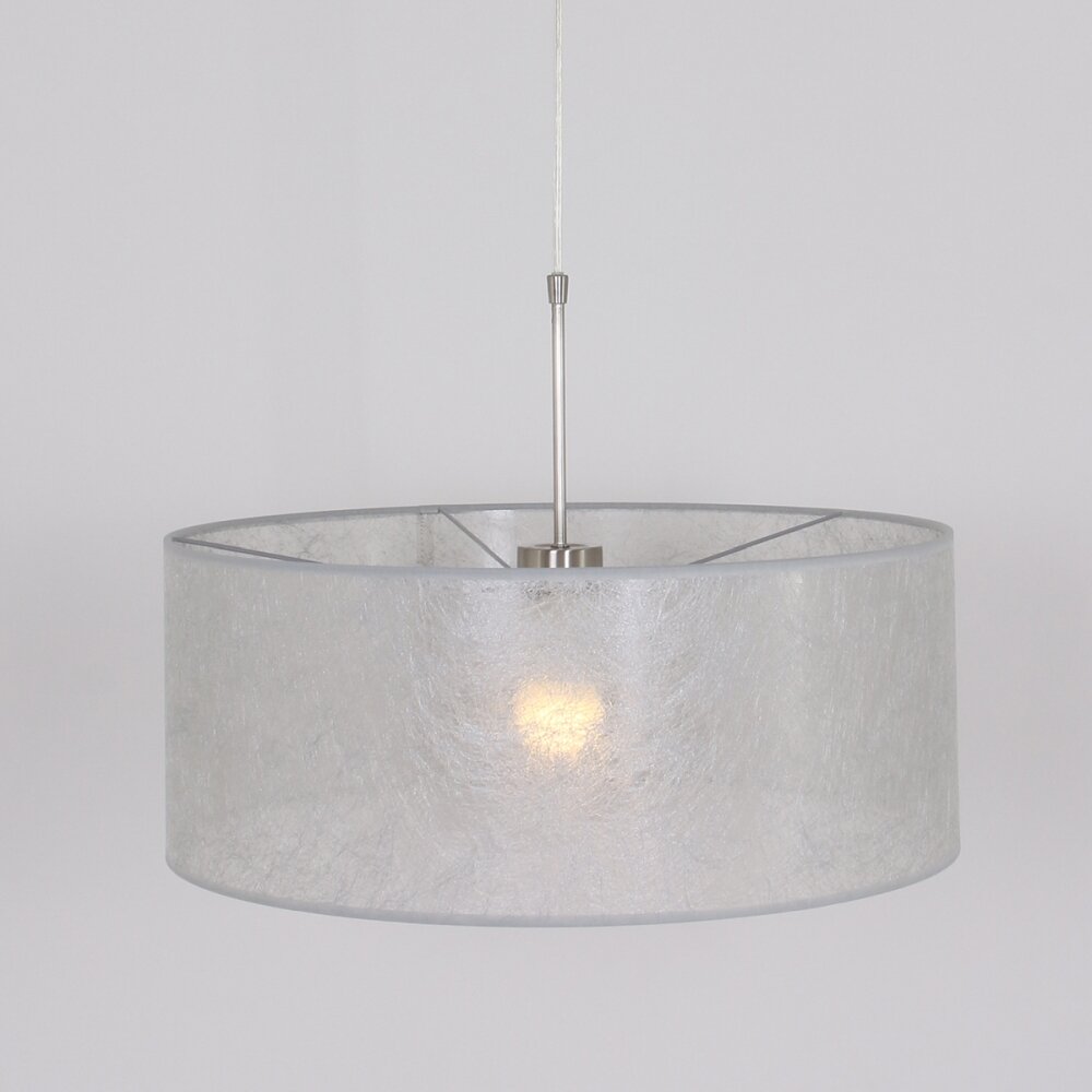Steinhauer Stresa Hängeleuchte Edelstahl, 1-flammig main product photo