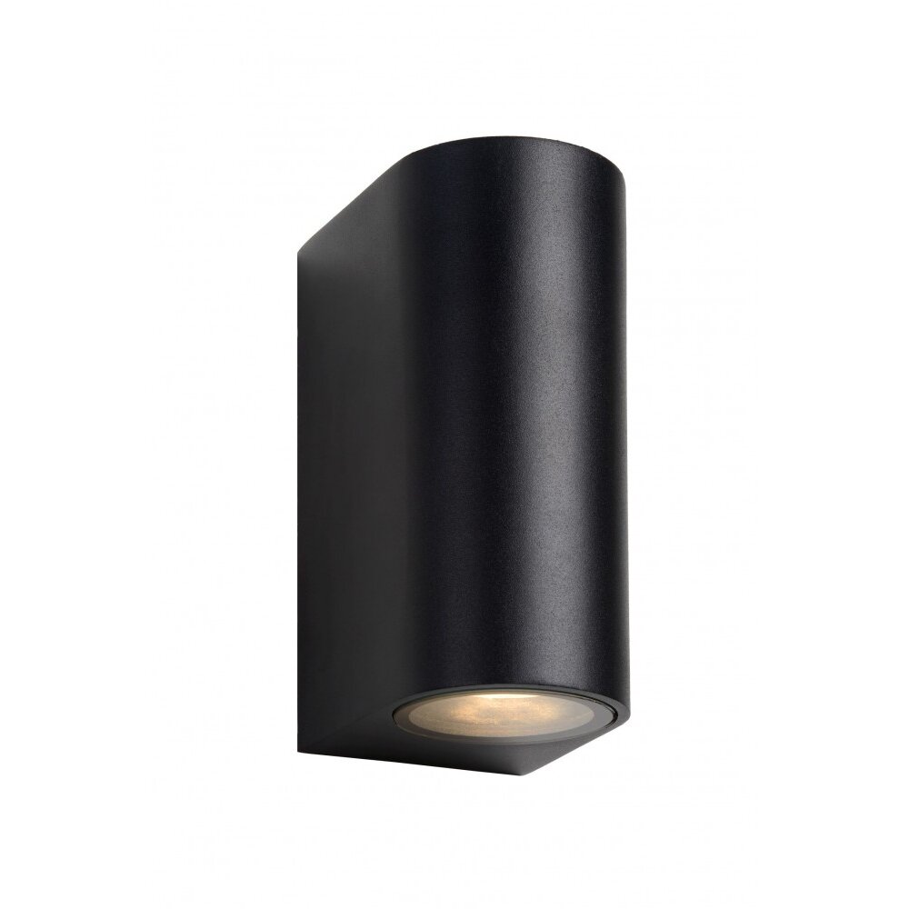 Lucide ZORA Wandleuchte LED Schwarz, 2-flammig main product photo