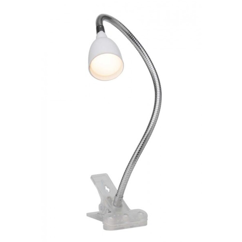 Brilliant Anthony Schreibtischklemmleuchte LED Weiß, 1-flammig main product photo