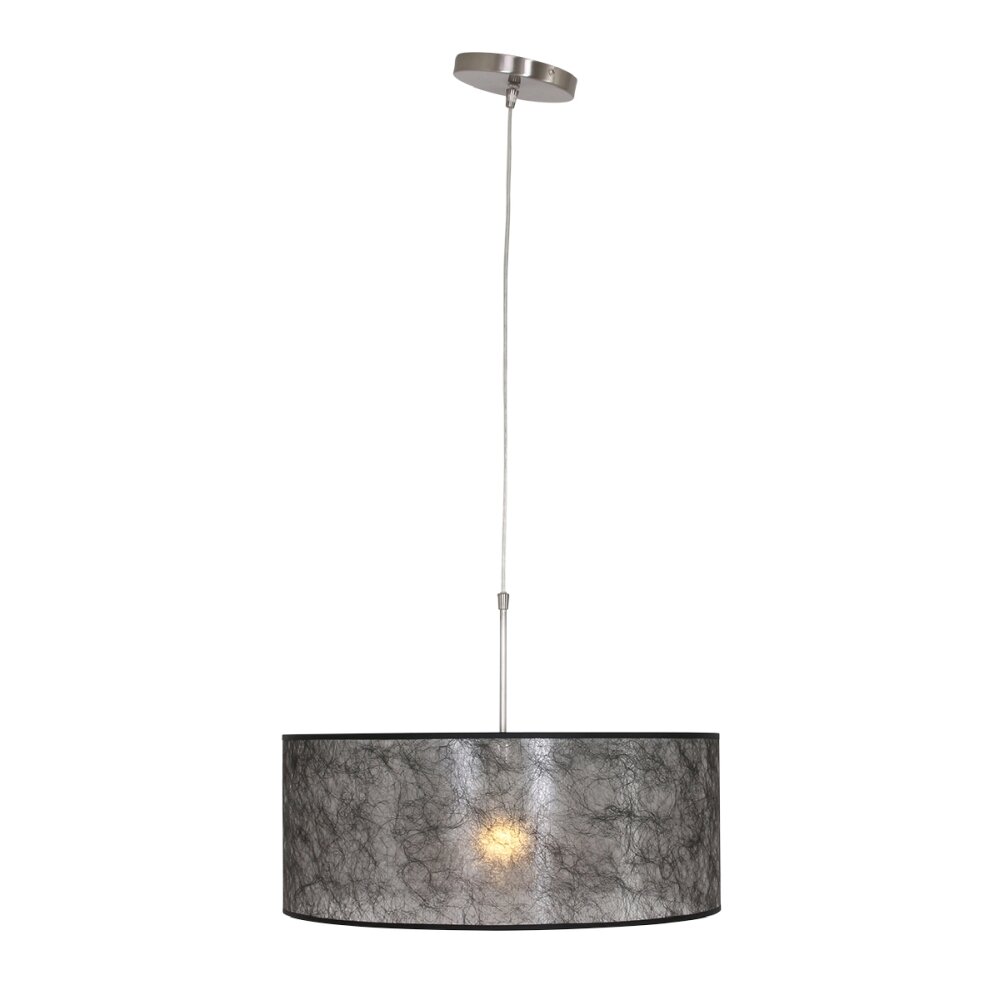 Steinhauer Stresa Hängeleuchte Edelstahl, 1-flammig main product photo