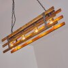 Mallard Pendelleuchte Holz hell, Silber, 4-flammig Mallard Pendelleuchte Holz hell, Silber, 4-flammig