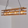 Mallard Pendelleuchte Holz hell, Silber, 4-flammig Mallard Pendelleuchte Holz hell, Silber, 4-flammig