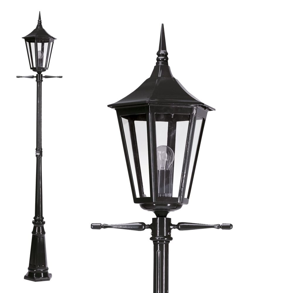 KS Verlichting Zeist Wegeleuchte Schwarz, 1-flammig main product photo