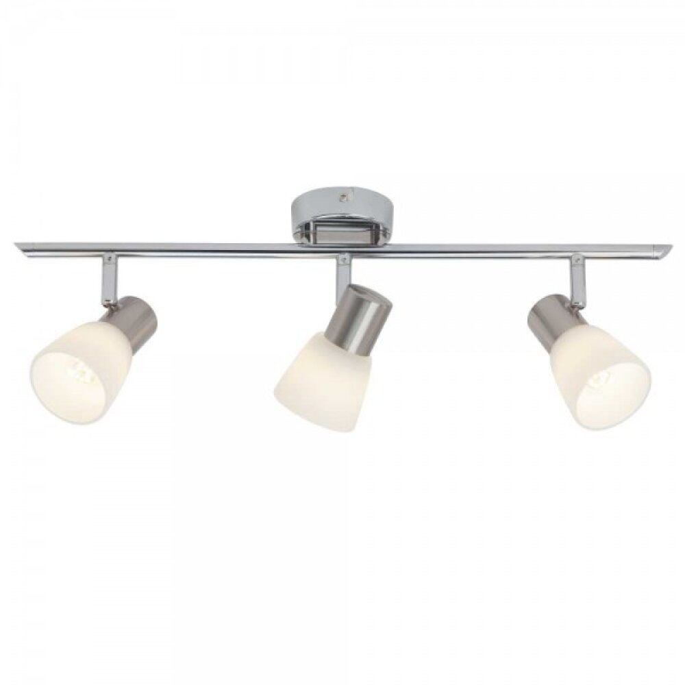 Brilliant Leuchten Janna Spotrohr Chrom, Weiß, 3-flammig main product photo