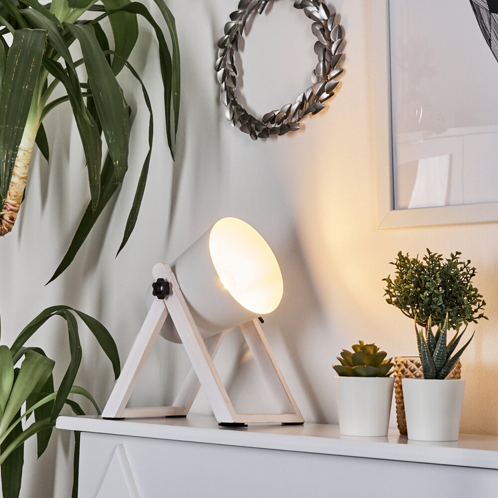 Novilly Tischleuchte Weiß, 1-flammig main product photo
