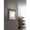 Fabas Luce Agia Wandleuchte LED Weiß, 1-flammig