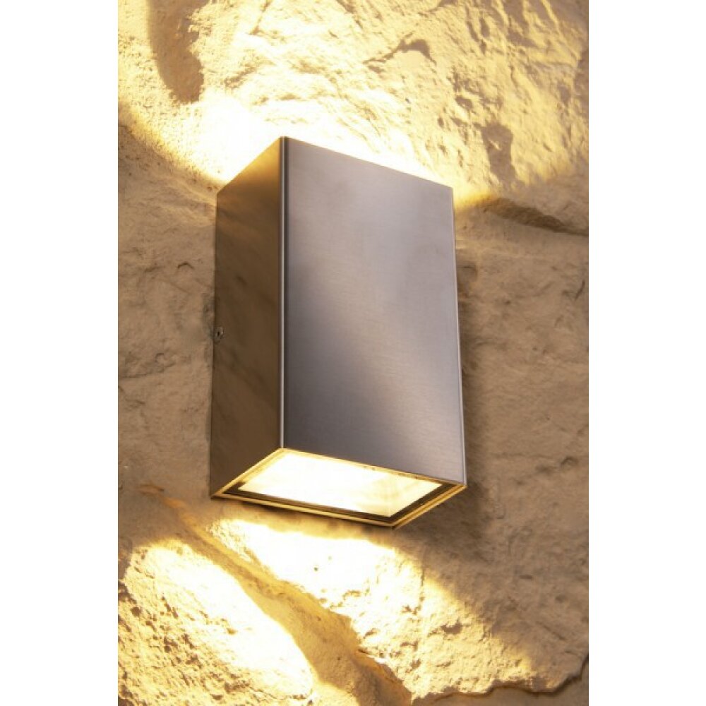 LCD Außenwandleuchte LED Edelstahl, 2-flammig main product photo