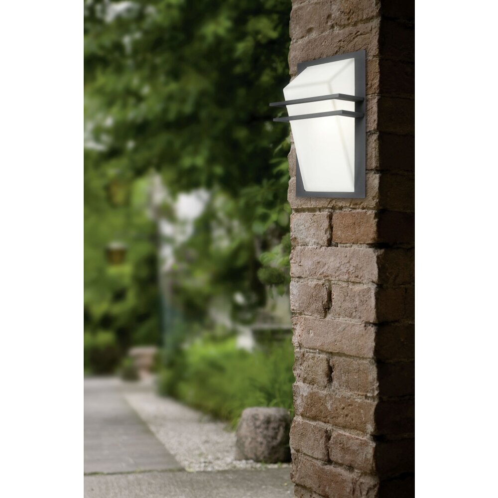 Eglo PARK Wandaussenleuchte Anthrazit, 1-flammig main product photo
