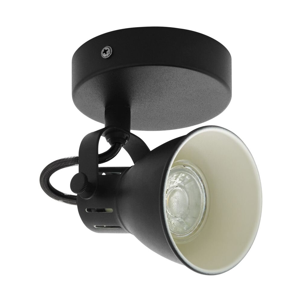 EGLO SERAS Wandspot LED Schwarz, 1-flammig main product photo
