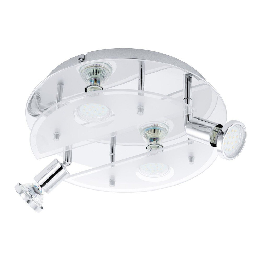 Eglo CABO 1 Deckenleuchte LED Chrom, 4-flammig main product photo
