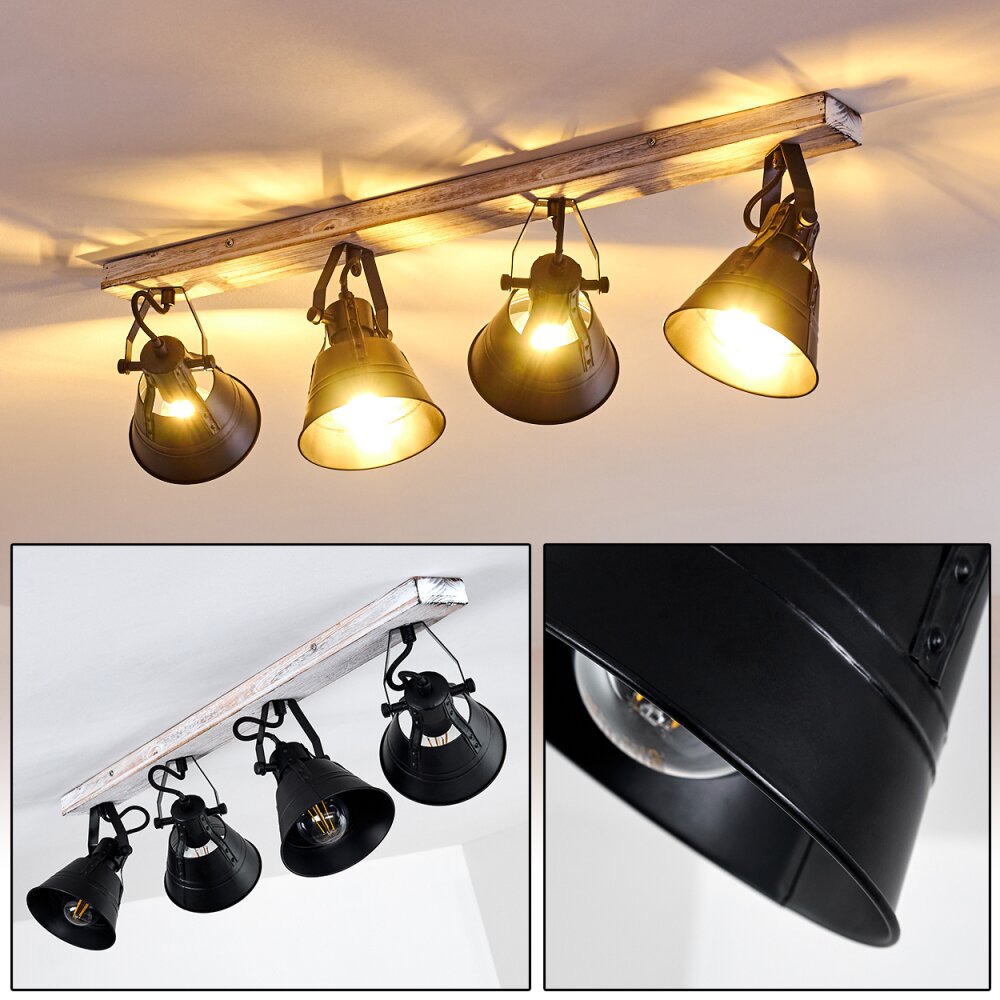 Berkeley Deckenleuchte Gold, Weiß, 4-flammig main product photo